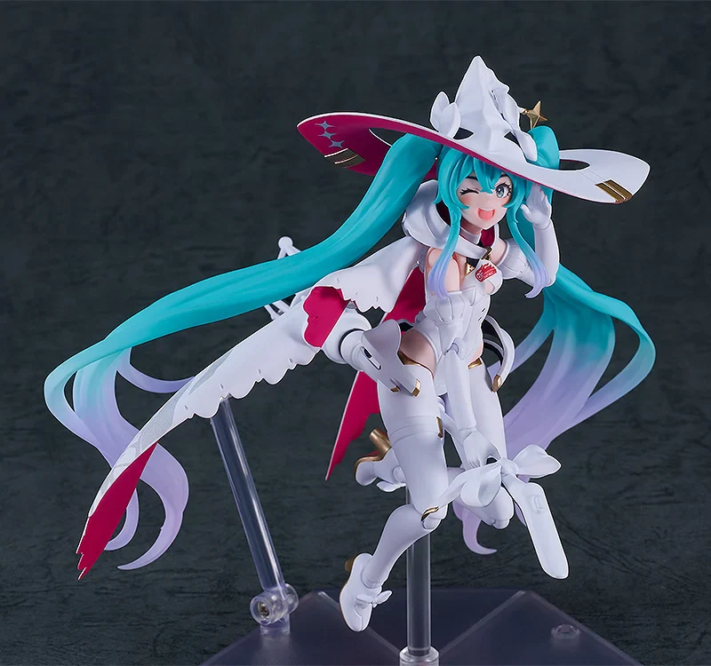 Vocaloid Hatsune Miku GT Project figma No.SP-171 Miku Hatsune (Racing 2024 Ver.) Action Figure - Image 4