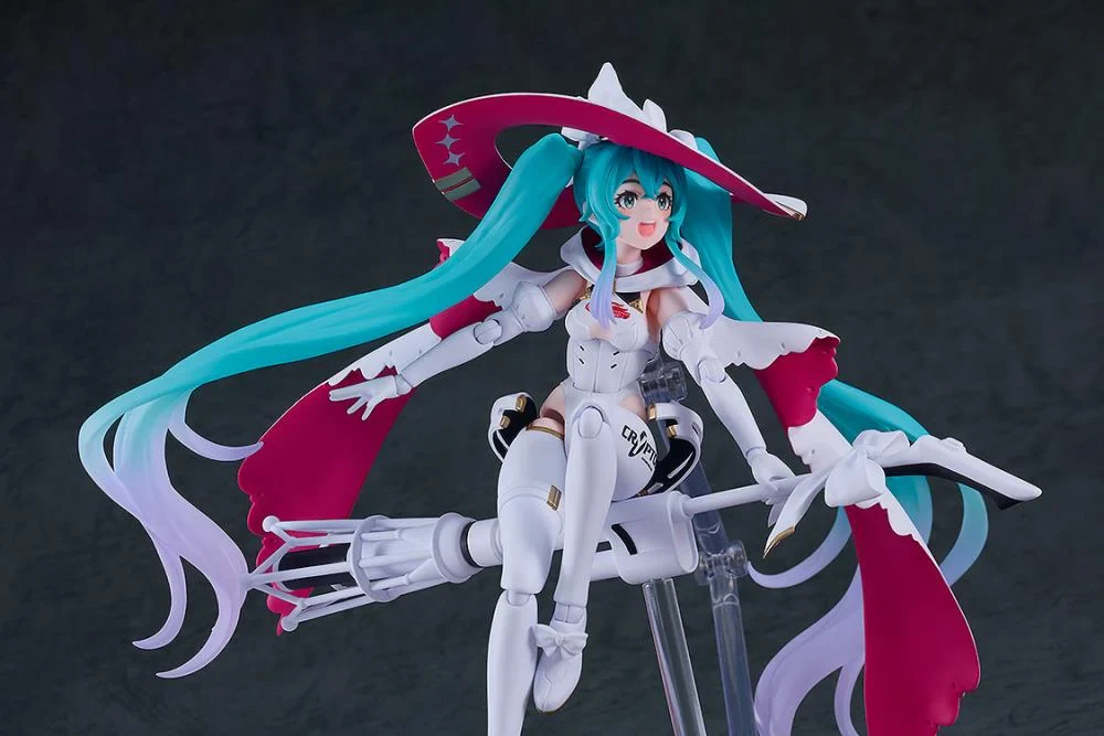 Vocaloid Hatsune Miku GT Project figma No.SP-171 Miku Hatsune (Racing 2024 Ver.) Action Figure - Image 5