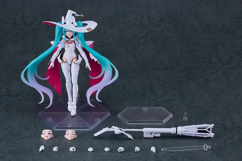 Vocaloid Hatsune Miku GT Project figma No.SP-171 Miku Hatsune (Racing 2024 Ver.) Action Figure - Image 8