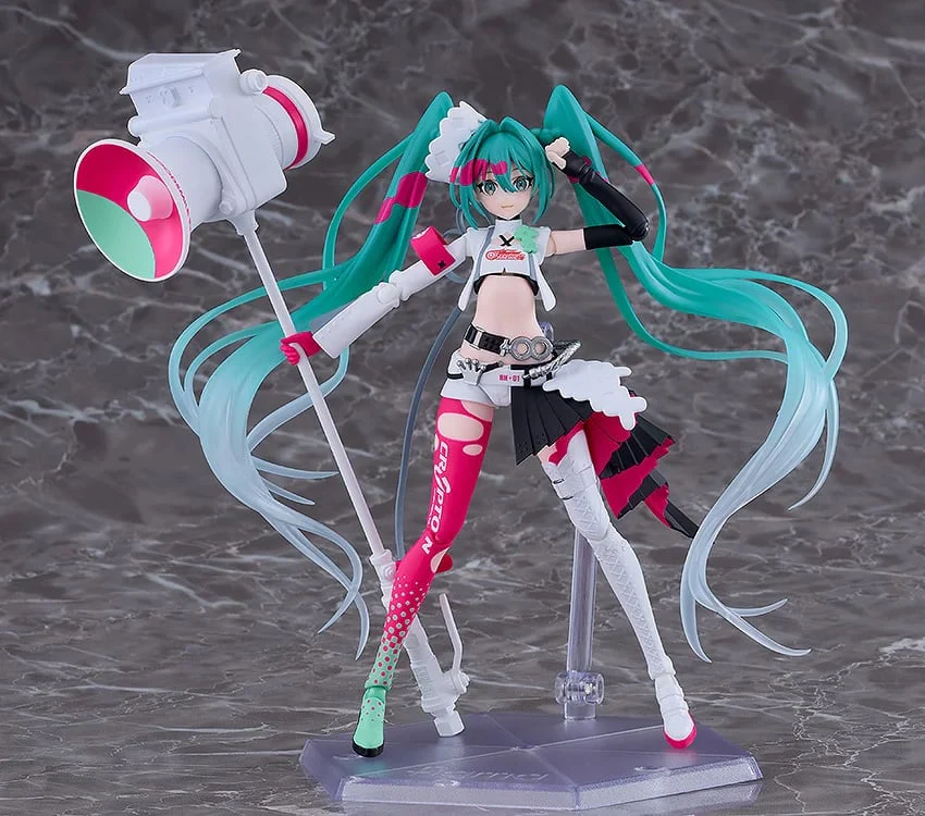 Vocaloid Hatsune Miku GT Project figma No.SP-174 Hatsune Miku (Racing 2025 Ver.) Action Figure - Image 2