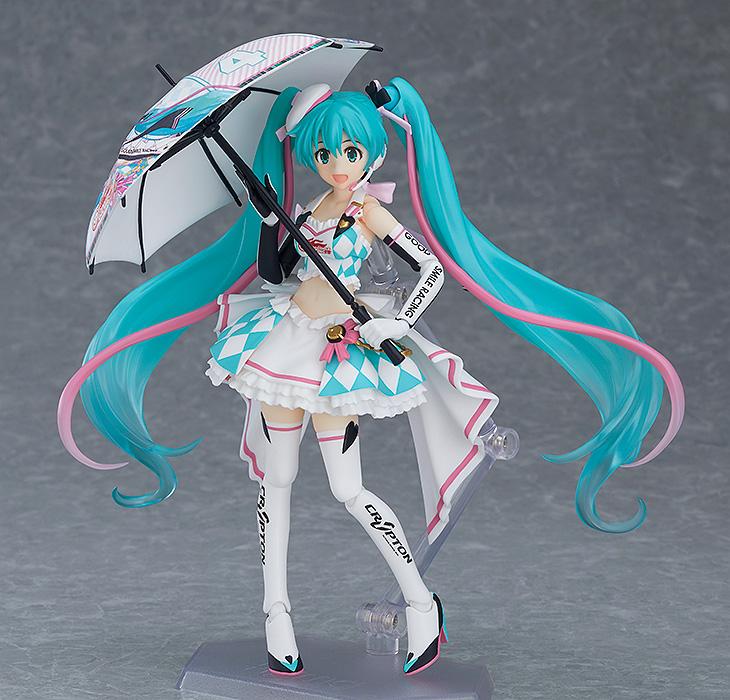 Vocaloid Hatsune Miku GT Project figma Sp-119 Racing Miku (2019 Ver.) - Image 2