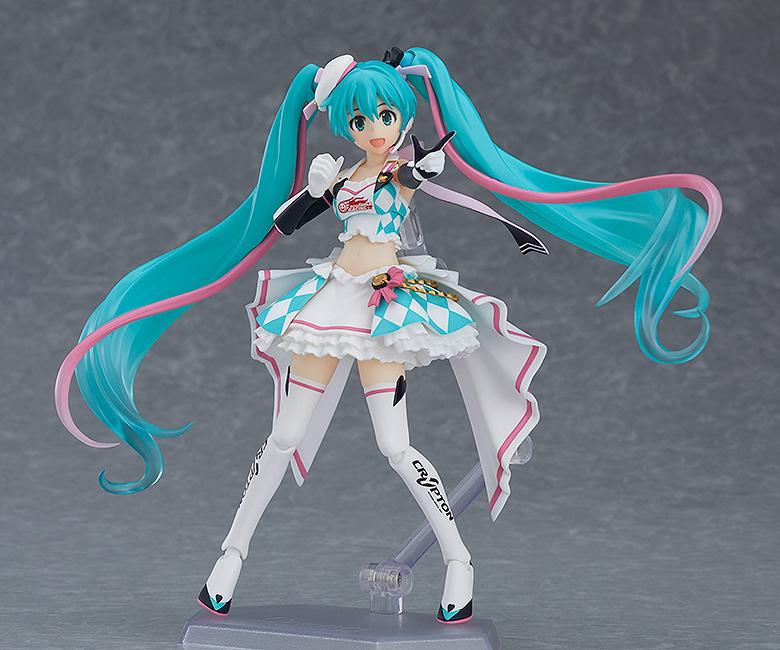 Vocaloid Hatsune Miku GT Project figma Sp-119 Racing Miku (2019 Ver.) - Image 4