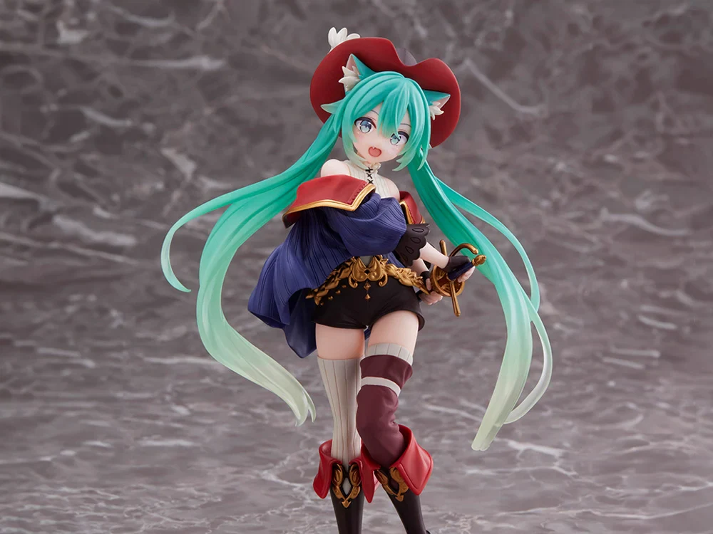 Vocaloid Hatsune Miku (Puss in Boots) Wonderland Figure