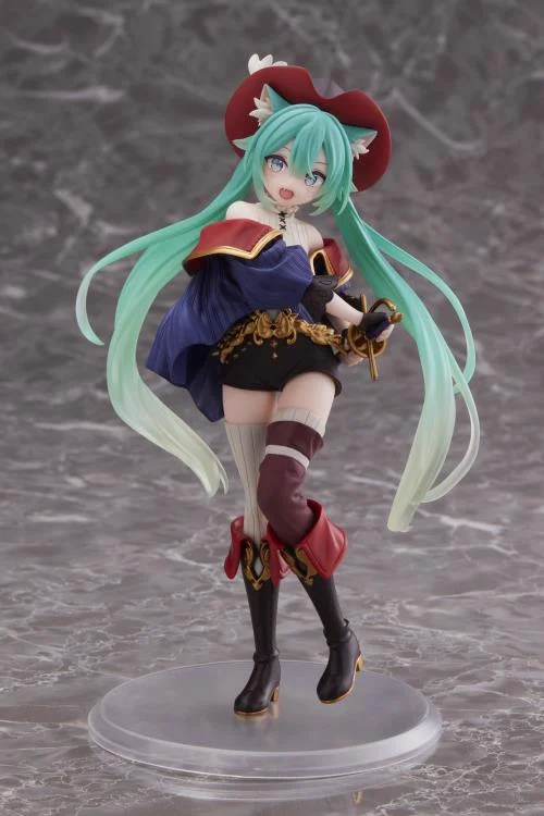 Vocaloid Hatsune Miku (Puss in Boots) Wonderland Figure - Image 2