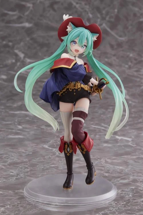 Vocaloid Hatsune Miku (Puss in Boots) Wonderland Figure - Image 3