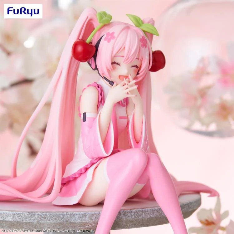 Vocaloid Hatsune Miku (Sakura Miku 2023 Smile Ver.) Noodle Stopper Figure - Image 11