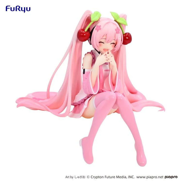 Vocaloid Hatsune Miku (Sakura Miku 2023 Smile Ver.) Noodle Stopper Figure - Image 2