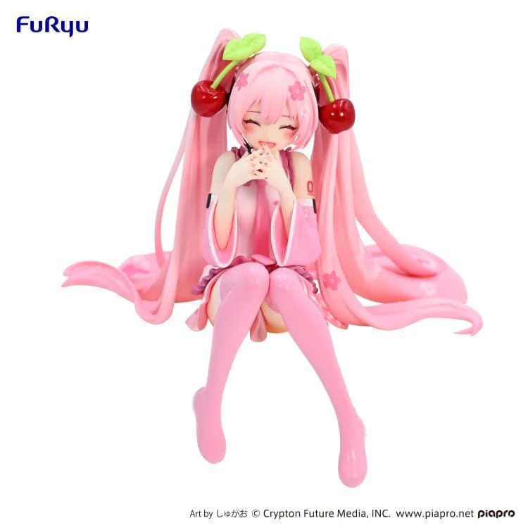 Vocaloid Hatsune Miku (Sakura Miku 2023 Smile Ver.) Noodle Stopper Figure - Image 3