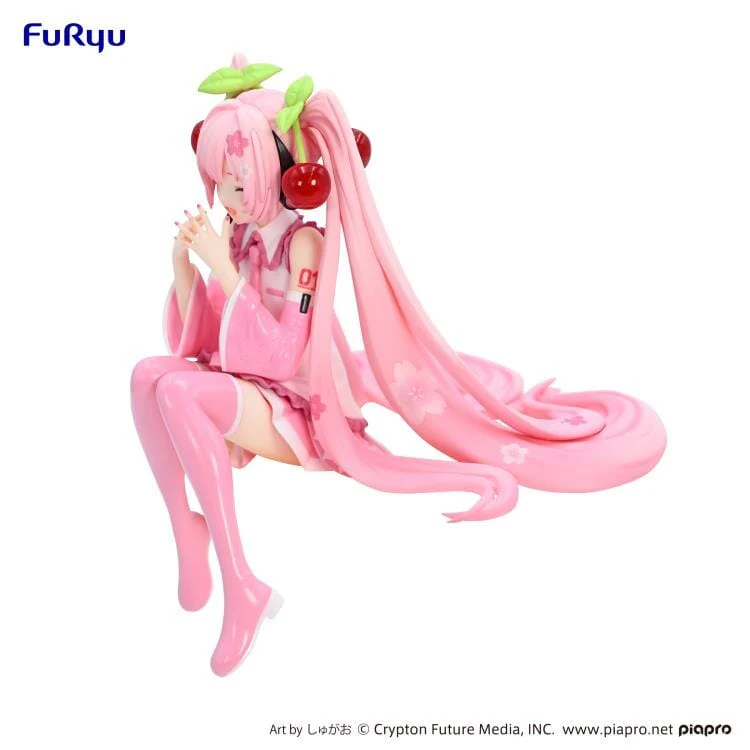 Vocaloid Hatsune Miku (Sakura Miku 2023 Smile Ver.) Noodle Stopper Figure - Image 5