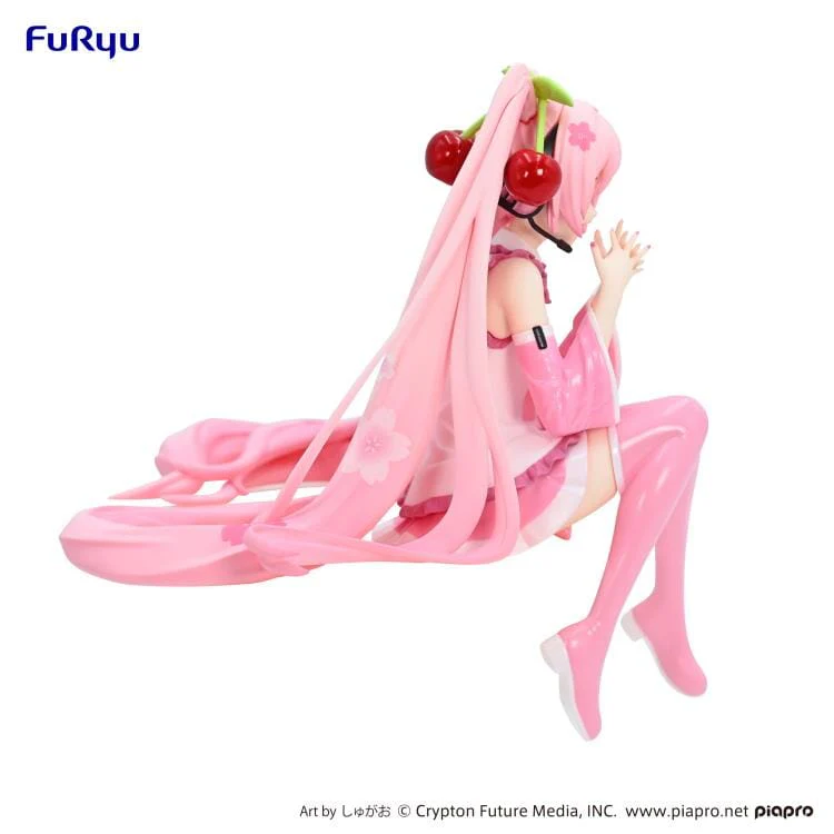 Vocaloid Hatsune Miku (Sakura Miku 2023 Smile Ver.) Noodle Stopper Figure - Image 6