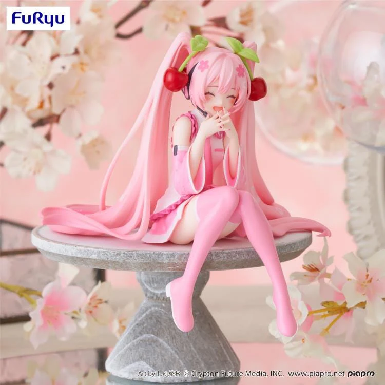 Vocaloid Hatsune Miku (Sakura Miku 2023 Smile Ver.) Noodle Stopper Figure - Image 9