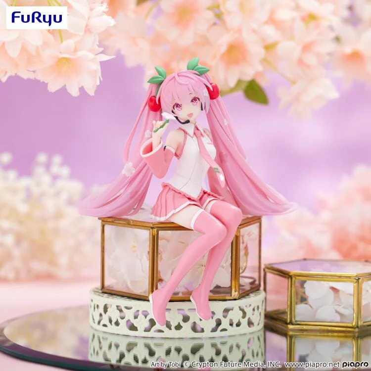 Vocaloid Hatsune Miku (Sakura Miku 2024 Ver.) Noodle Stopper Figure - Image 2