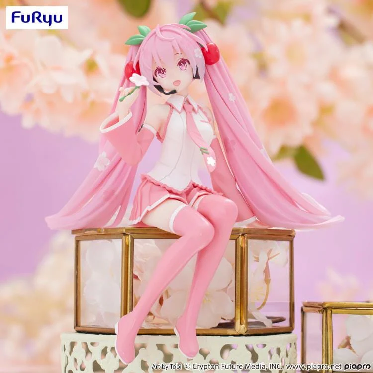 Vocaloid Hatsune Miku (Sakura Miku 2024 Ver.) Noodle Stopper Figure - Image 6