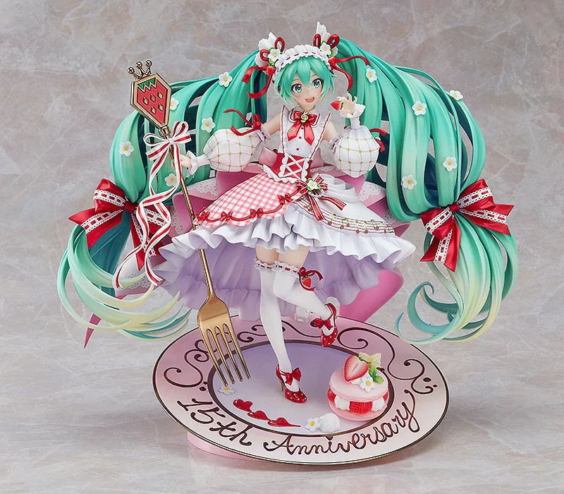 Vocaloid Hatsune Miku Strawberry Motif (15th Anniversary Ver.) 1/7 Scale Figure - Image 8