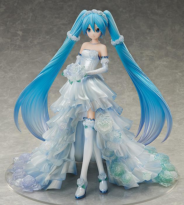 Vocaloid Hatsune Miku (Wedding Dress Ver.) 1/7 Scale Figure - Image 6