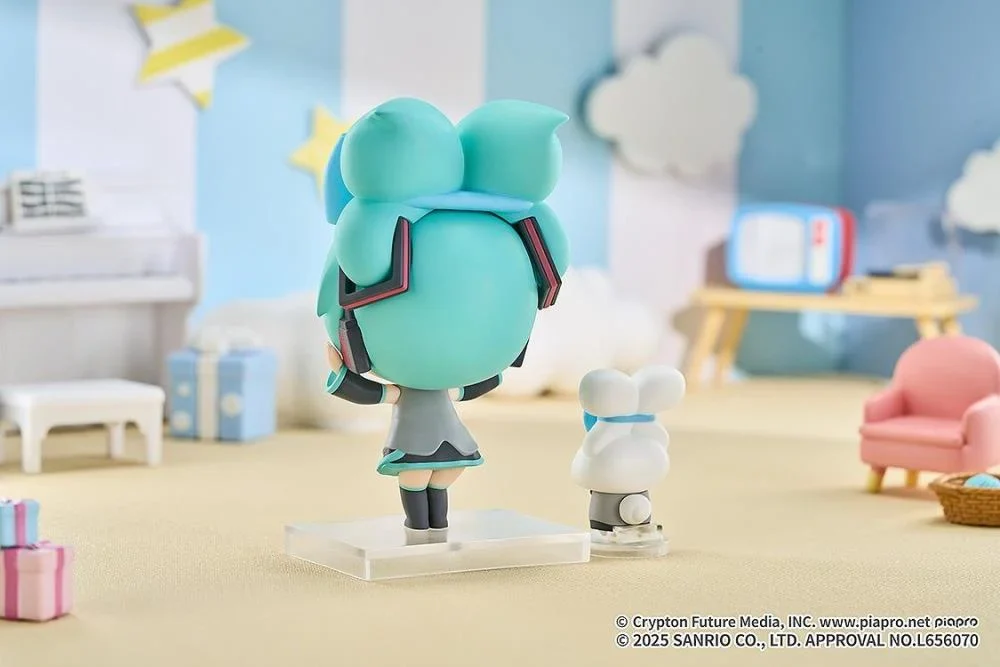 Vocaloid Hatsune Miku x Cinnamoroll Chibi Figure Set - Image 4