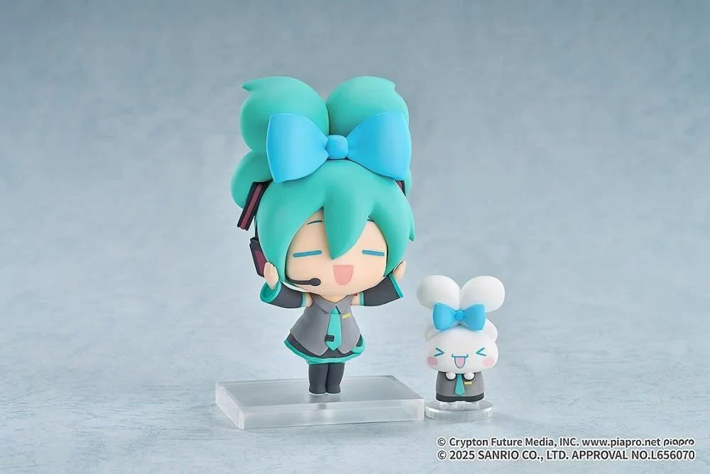 Vocaloid Hatsune Miku x Cinnamoroll Chibi Figure Set - Image 5