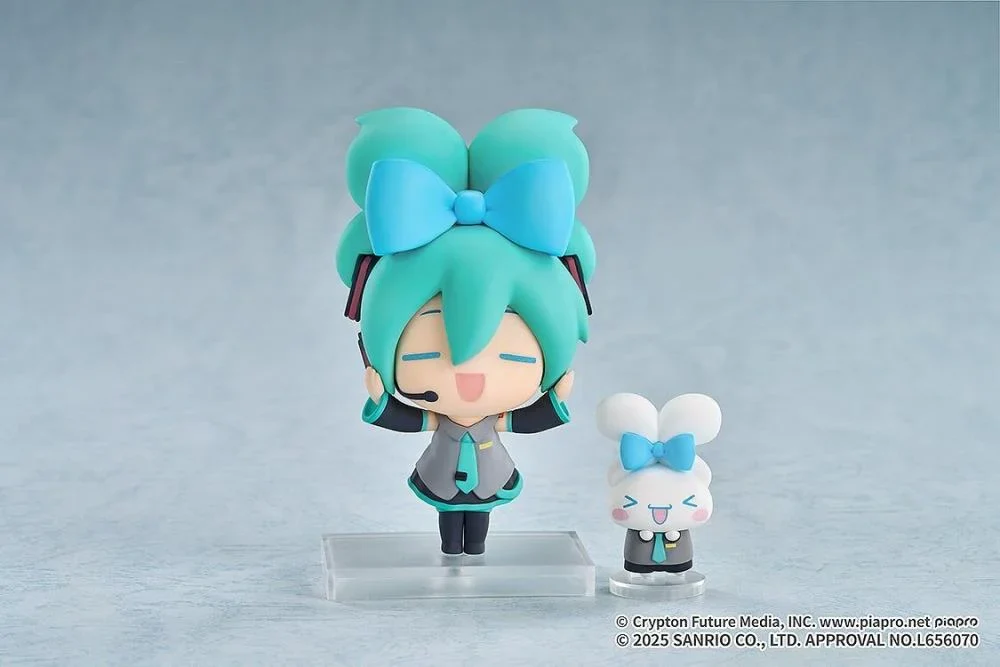 Vocaloid Hatsune Miku x Cinnamoroll Chibi Figure Set - Image 6