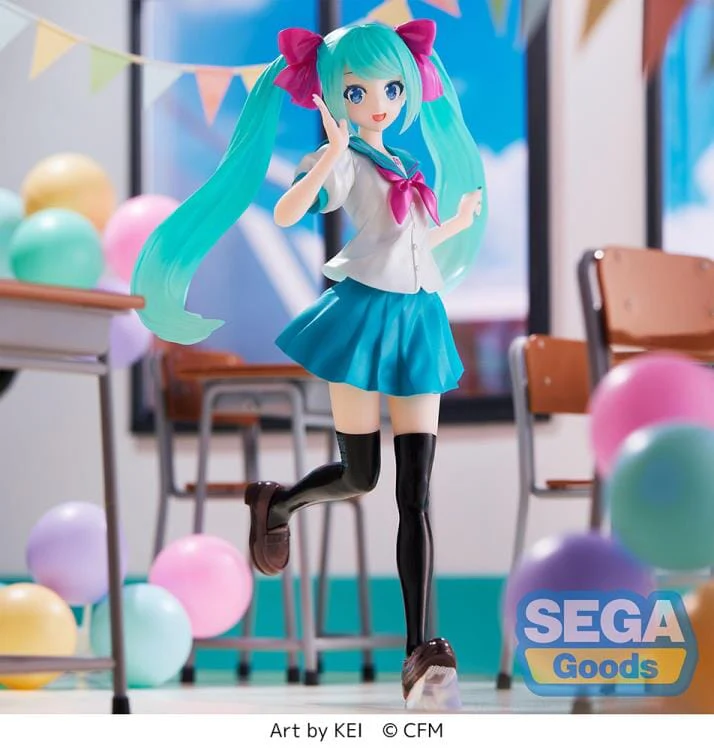 Vocaloid Luminasta Hatsune Miku (16th Anniversary KEI Ver.) Figure - Image 3