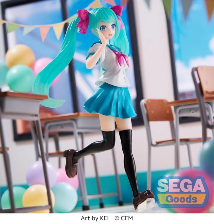 Vocaloid Luminasta Hatsune Miku (16th Anniversary KEI Ver.) Figure - Image 4