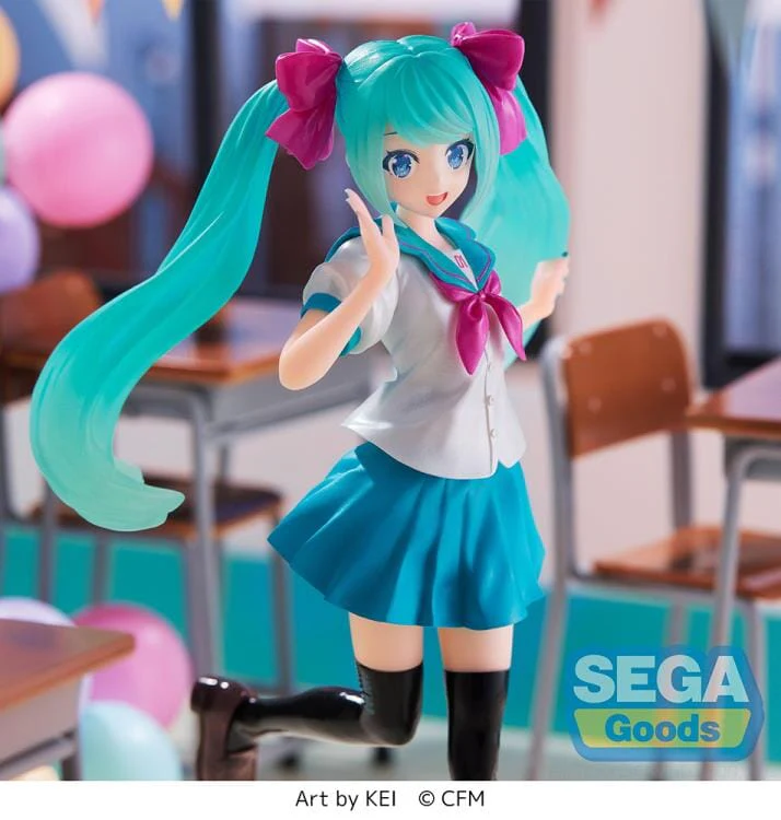 Vocaloid Luminasta Hatsune Miku (16th Anniversary KEI Ver.) Figure - Image 5