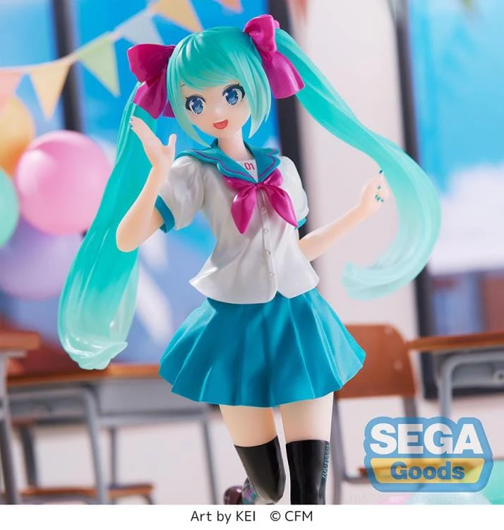 Vocaloid Luminasta Hatsune Miku (16th Anniversary KEI Ver.) Figure - Image 6