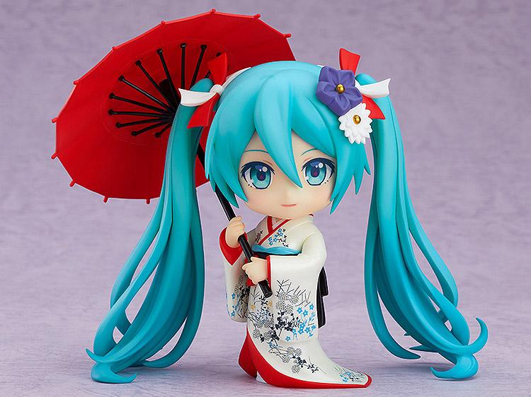 Vocaloid Nendoroid No.1427 Hatsune Miku (Korin Kimono Ver.) - Image 2