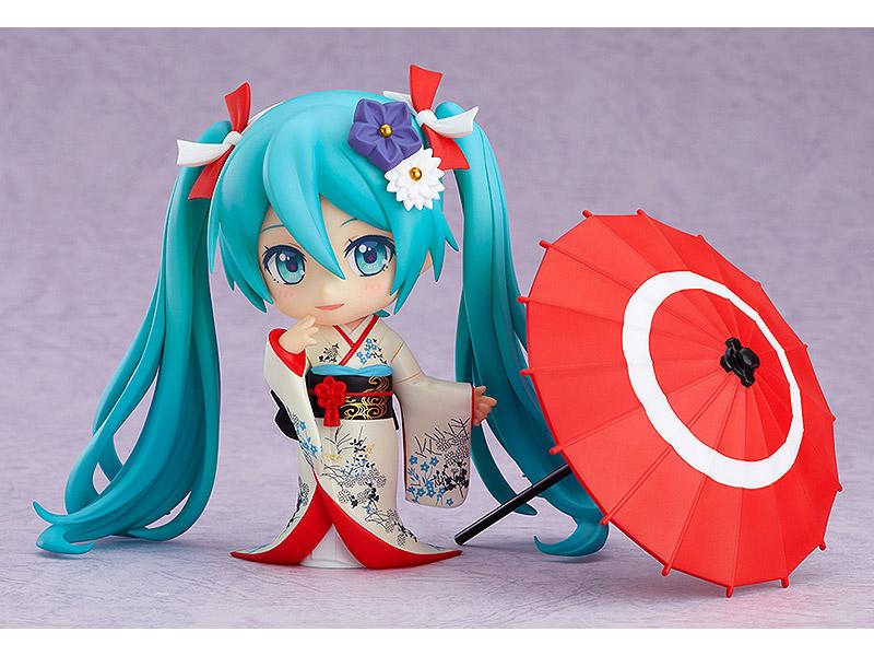 Vocaloid Nendoroid No.1427 Hatsune Miku (Korin Kimono Ver.) - Image 4
