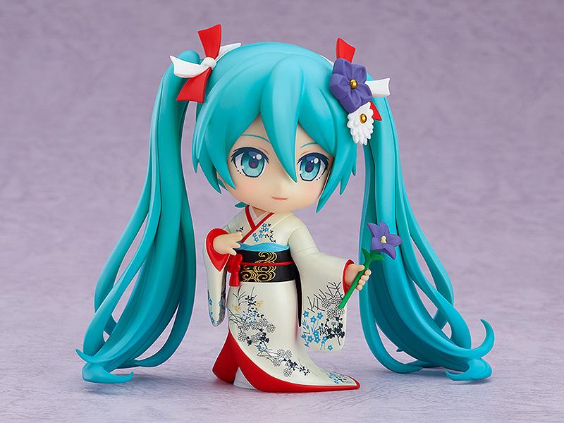Vocaloid Nendoroid No.1427 Hatsune Miku (Korin Kimono Ver.) - Image 5