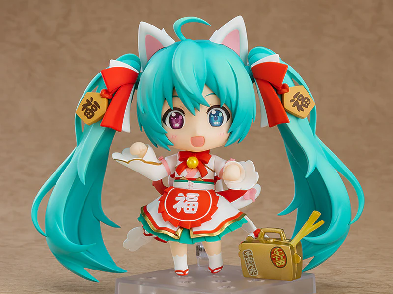 Vocaloid Nendoroid No.1777 Hatsune Miku (Maneki Miku Ver.) - Image 2