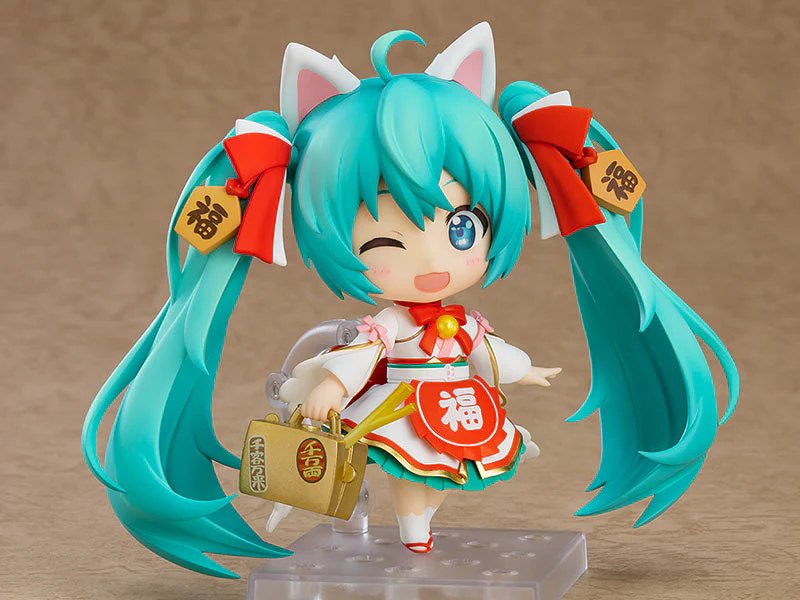 Vocaloid Nendoroid No.1777 Hatsune Miku (Maneki Miku Ver.) - Image 4