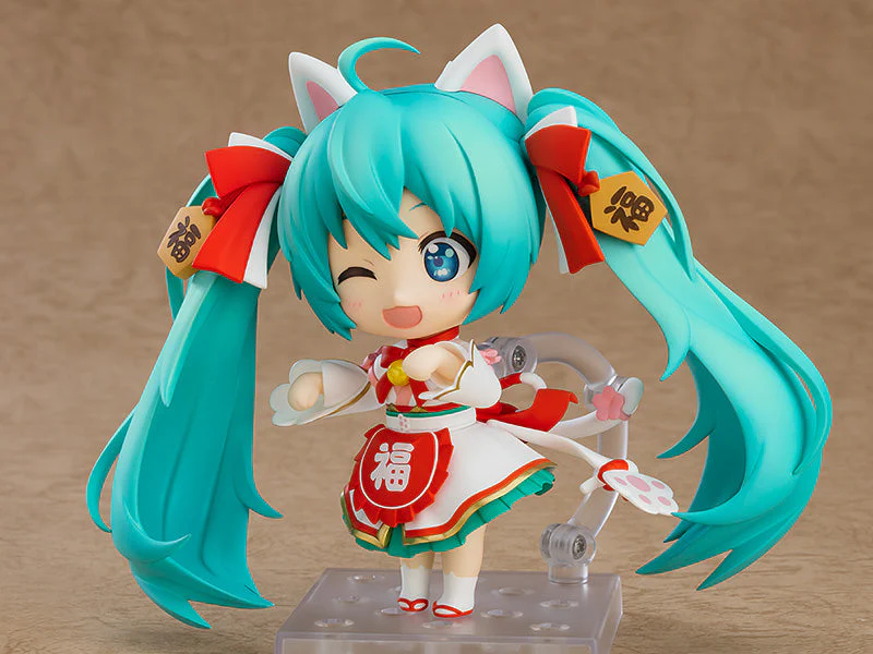 Vocaloid Nendoroid No.1777 Hatsune Miku (Maneki Miku Ver.) - Image 6