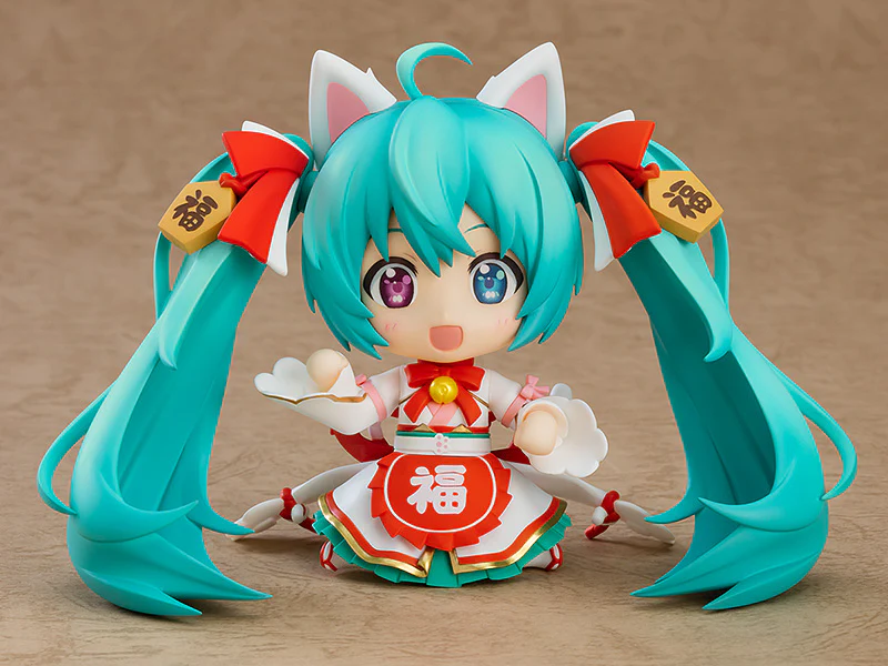 Vocaloid Nendoroid No.1777 Hatsune Miku (Maneki Miku Ver.) - Image 7