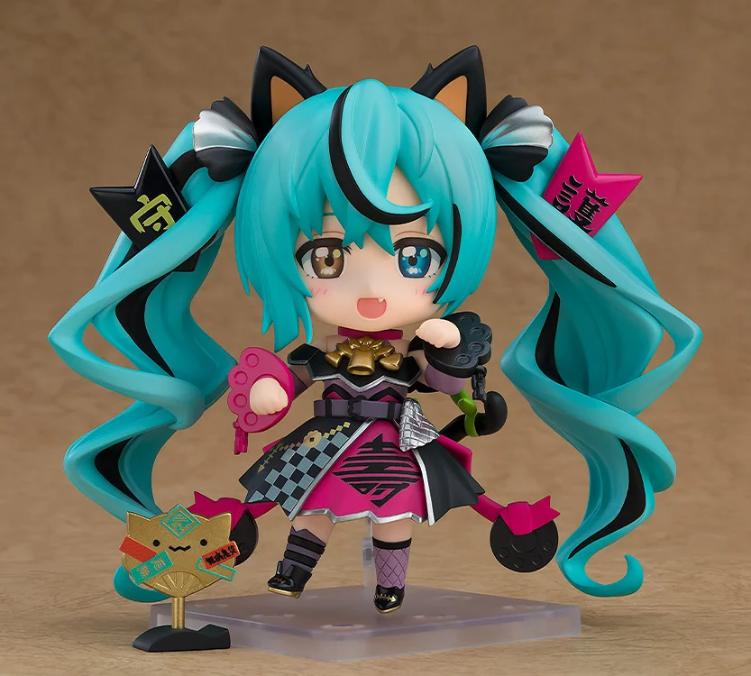 Vocaloid Nendoroid No.2759 Hatsune Miku (Black Maneki Miku Ver.) - Image 2
