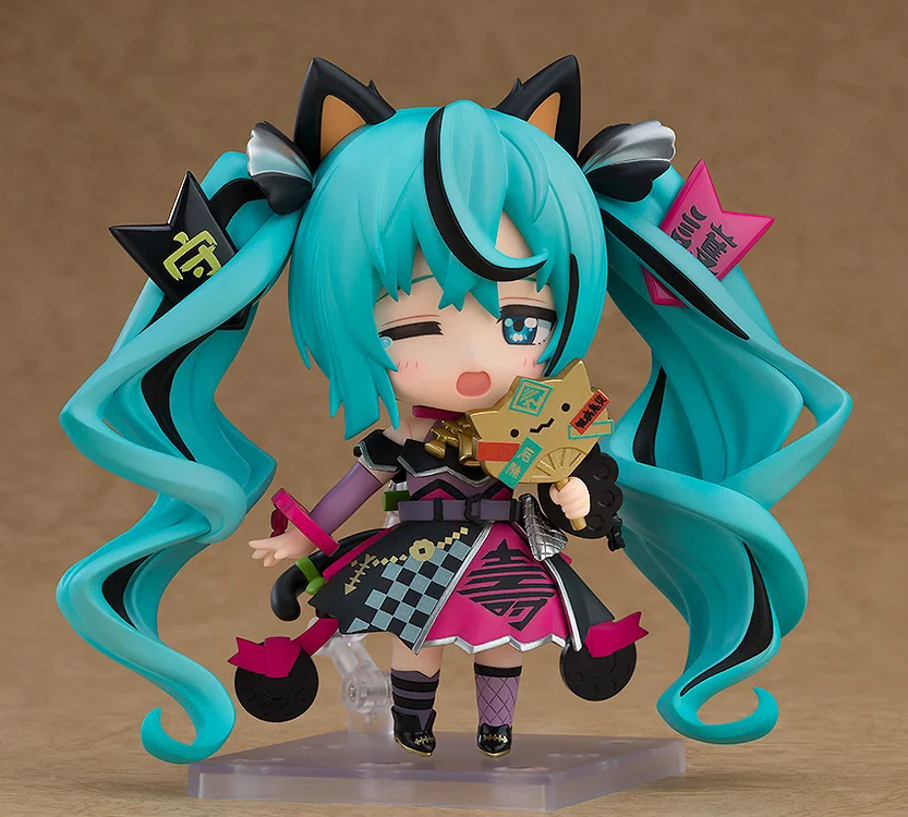 Vocaloid Nendoroid No.2759 Hatsune Miku (Black Maneki Miku Ver.) - Image 3