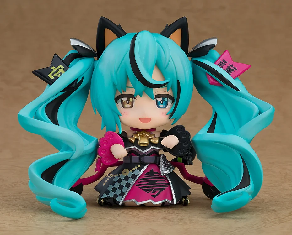 Vocaloid Nendoroid No.2759 Hatsune Miku (Black Maneki Miku Ver.) - Image 4