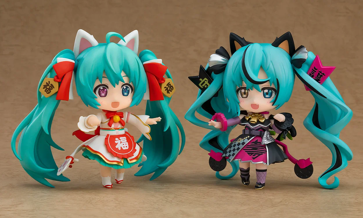 Vocaloid Nendoroid No.2759 Hatsune Miku (Black Maneki Miku Ver.) - Image 7