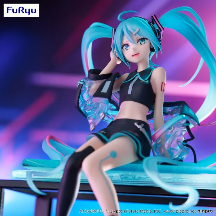 Vocaloid Neon Cyber Hatsune Miku Noodle Stopper Figure - Image 3