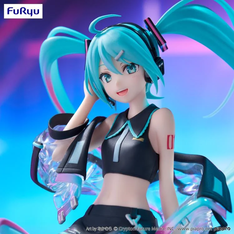 Vocaloid Neon Cyber Hatsune Miku Noodle Stopper Figure - Image 6