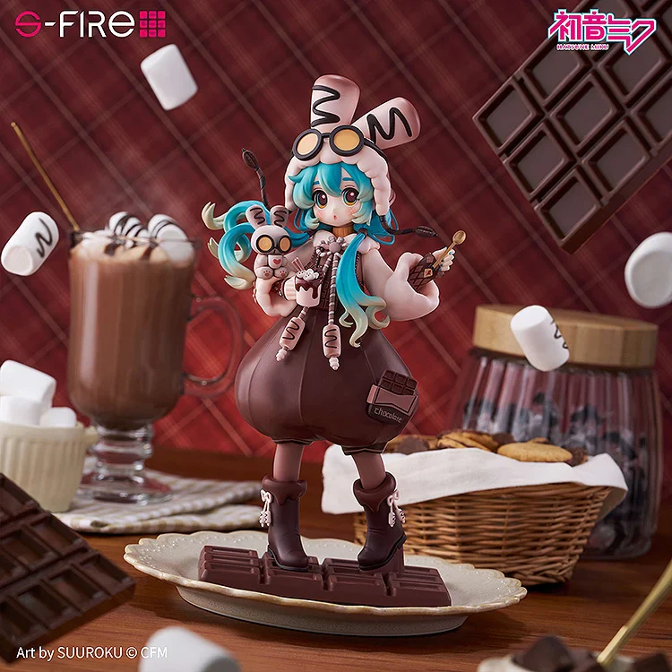 Vocaloid S-Fire Hatsune Miku (Marshmallow Hot Cocoa) Figure - Image 2