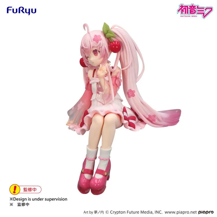 Vocaloid Sakura Miku (2025 Wink Ver.) Noodle Stopper Figure - Image 3