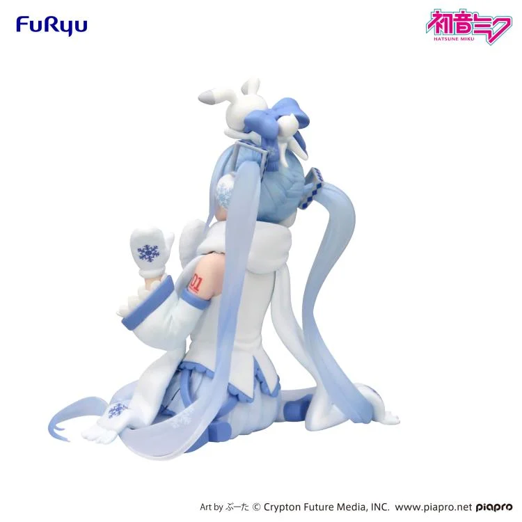 Vocaloid Snow Miku (Sky Town 10th Ver.) Noodle Stopper Figure - Image 12