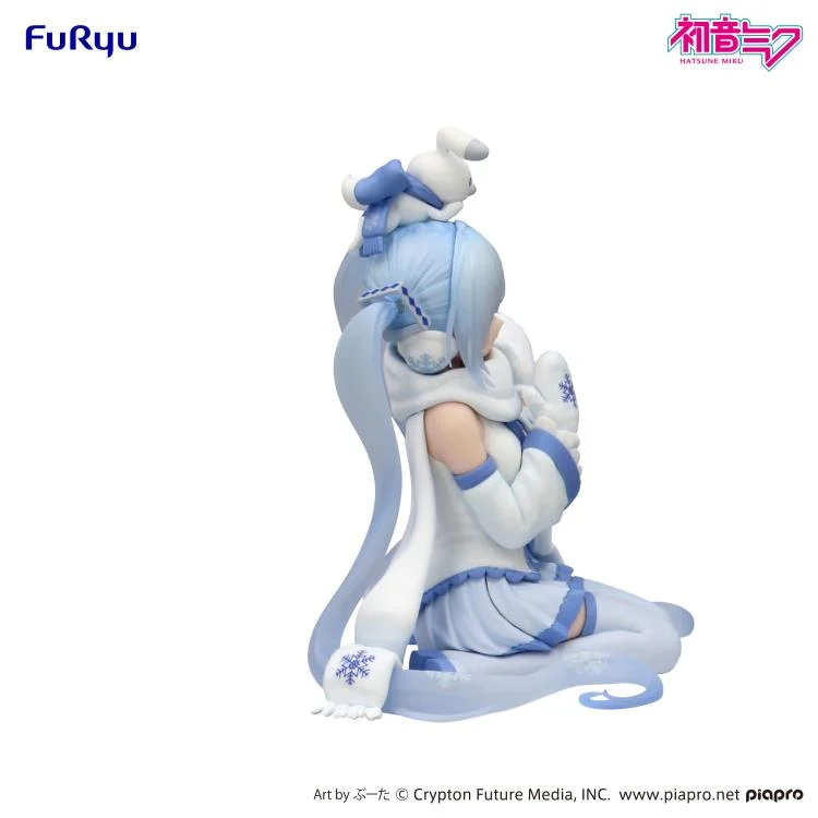 Vocaloid Snow Miku (Sky Town 10th Ver.) Noodle Stopper Figure - Image 15
