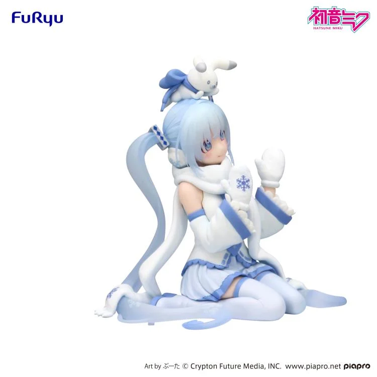 Vocaloid Snow Miku (Sky Town 10th Ver.) Noodle Stopper Figure - Image 16