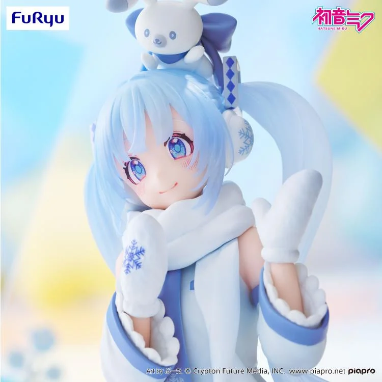Vocaloid Snow Miku (Sky Town 10th Ver.) Noodle Stopper Figure - Image 7