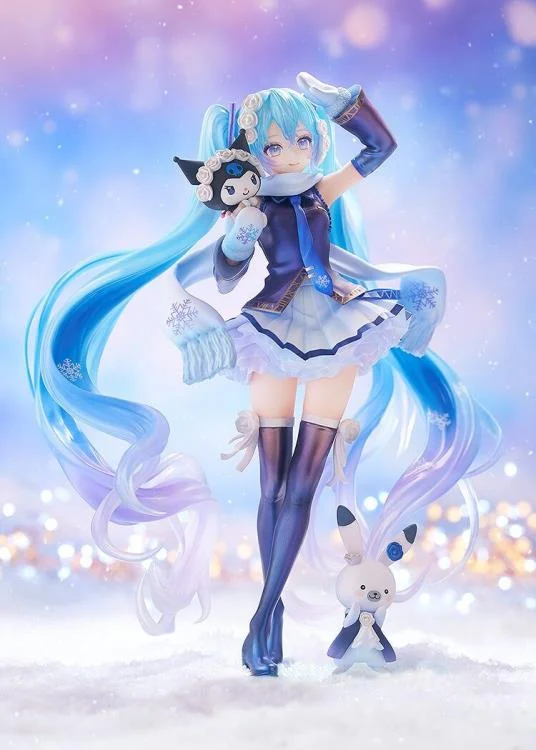 Vocaloid Snow Miku x Kuromi 1/7 Scale Figure - Image 3