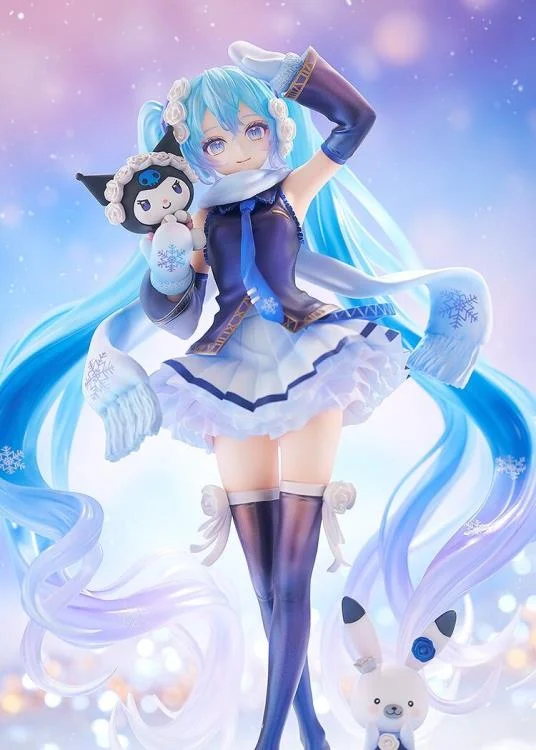 Vocaloid Snow Miku x Kuromi 1/7 Scale Figure - Image 4