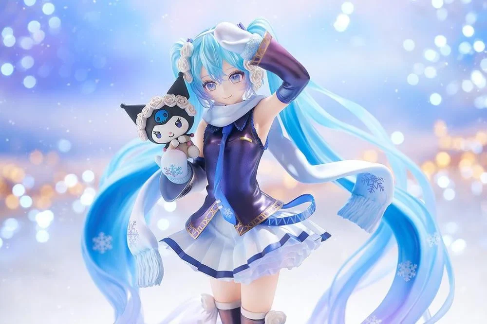 Vocaloid Snow Miku x Kuromi 1/7 Scale Figure - Image 5