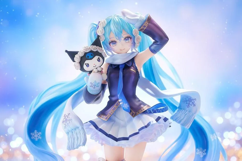 Vocaloid Snow Miku x Kuromi 1/7 Scale Figure - Image 6