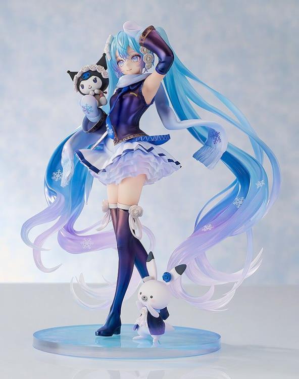 Vocaloid Snow Miku x Kuromi 1/7 Scale Figure - Image 8